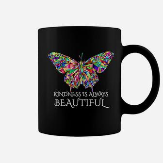 Kindness Is Always Beautiful Butterfly Coffee Mug | Crazezy DE