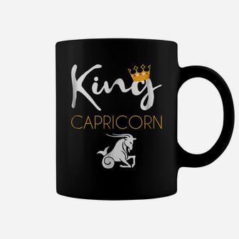 King Capricorn Zodiac December January Birthday Gift Coffee Mug | Crazezy CA