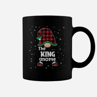 King Gnome Buffalo Plaid Matching Christmas Gift Pajama Coffee Mug | Crazezy