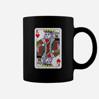 King Of Hearts Playing Cards Coffee Mug | Crazezy CA