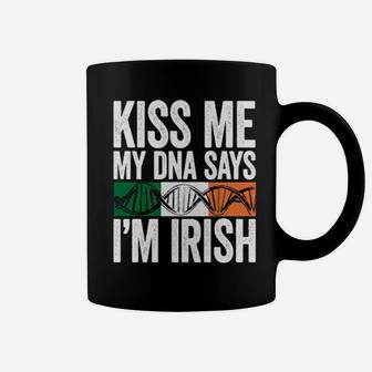 Kiss Me Green Saint Patricks Day St Pattys Irish Shamrock Coffee Mug - Monsterry UK