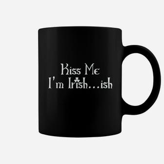 Kiss Me I Am Irish Ish St Patricks Day Saint Irish Coffee Mug - Thegiftio UK