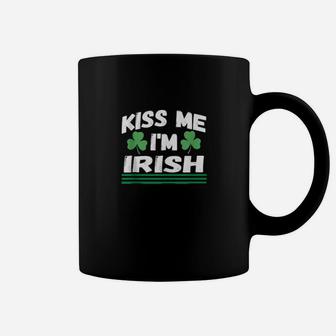 Kiss Me Im Irish Shirt Saint Patrick Day Cool Coffee Mug - Monsterry