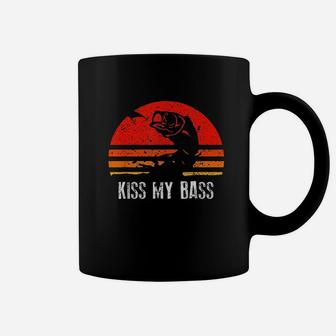 Kiss My Bass Vintage Coffee Mug | Crazezy DE