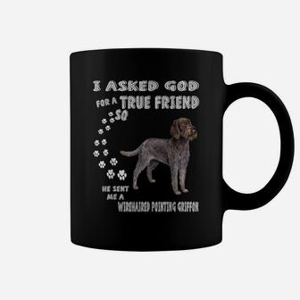 Korthals Griffon Dog Mom Dad, Wirehaired Pointing Griffon Coffee Mug | Crazezy
