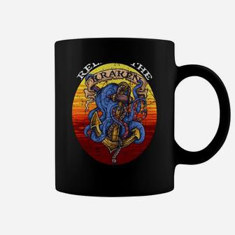 Kraken Sea Monster Vintage Release The Kraken Giant Kraken Coffee Mug | Crazezy DE
