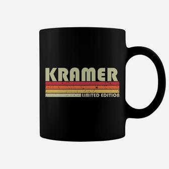 Kramer Surname Funny Retro Vintage 80S 90S Birthday Reunion Coffee Mug | Crazezy CA