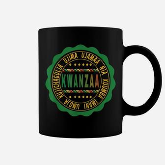 Kwanzaa - Seven Principles - Happy Kwanzaa Christmas Coffee Mug | Crazezy