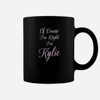 Kylie Namehirt Personalized Girls Women Cute Pink Gift Coffee Mug - Thegiftio UK