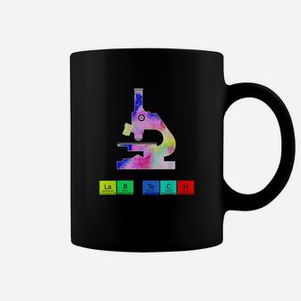 Lab Tech Microscope Watercolor Art Coffee Mug | Crazezy CA