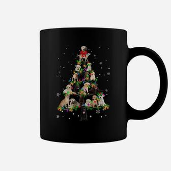Labrador Retriever Christmas Tree X-Mas Gift Sweatshirt Coffee Mug | Crazezy
