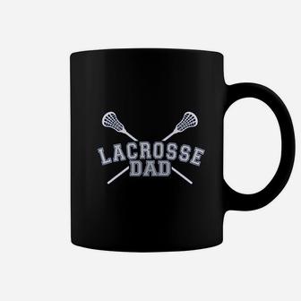Lacrosse Dad Lax Crossed Stick Coffee Mug - Thegiftio UK