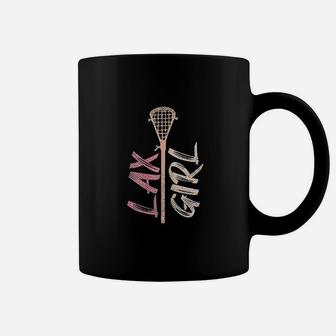 Lacrosse Lax Girl Player Mom Coffee Mug | Crazezy
