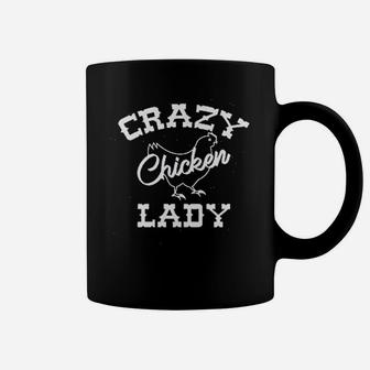 Ladies Crazy Chicken Lady Coffee Mug | Crazezy DE