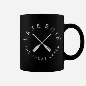Lake Erie Great Lakes Vintage Retro Coffee Mug | Crazezy
