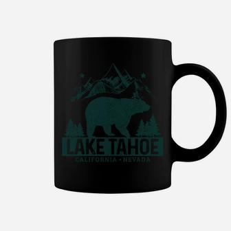 Lake Tahoe Vintage Mountains Bear California Nevada Sweatshirt Coffee Mug | Crazezy DE