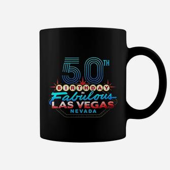 Las Vegas 50Th Birthday Coffee Mug | Crazezy