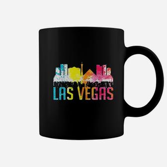 Las Vegas Nevada Watercolor Art City Skyline Souvenir Gift Coffee Mug - Thegiftio UK