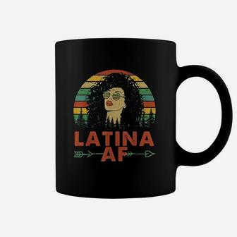 Latina Af Vintage Retro Latinas Gift For Latino Women Coffee Mug | Crazezy