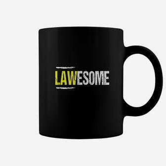 Lawesome A Lawyer Who Is Awesome Lawyer Coffee Mug - Thegiftio UK