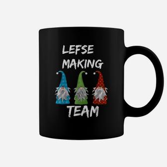 Lefse Making Rolling Team Shirts Tomte Gnome Xmas Gift Coffee Mug | Crazezy AU
