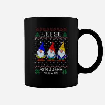 Lefse Rolling Team, Christmas Baking Tomte Gnome Xmas Women Coffee Mug | Crazezy CA