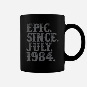 Legend Epic Since July 1984 Birth Year Legendary Star Gifts Coffee Mug | Crazezy