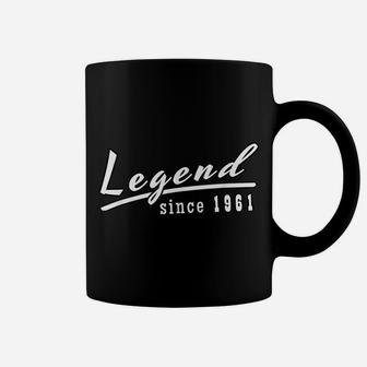 Legend Since 1961 Birthday Vintage Retro Funny Coffee Mug | Crazezy