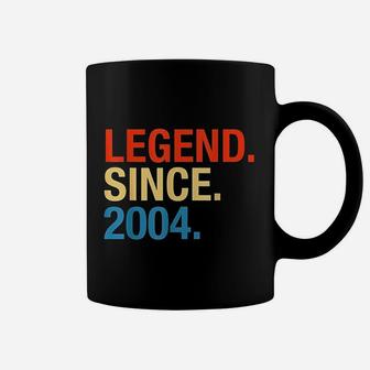 Legend Since 2004 17 Years Old 17Th Birthday Coffee Mug | Crazezy AU