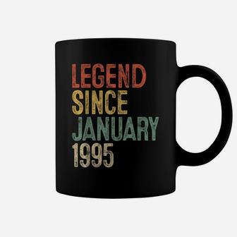 Legend Since January 1995 25Th Birthday Gift 25 Year Old Coffee Mug | Crazezy