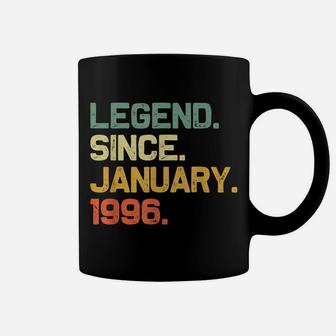 Legend Since January 1996 25Th Gift Birthday 25 Years Old Coffee Mug | Crazezy AU