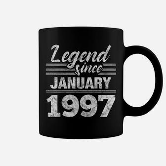 Legend Since January 1997 - 23Rd Birthday 23 Year Old Gift Coffee Mug | Crazezy AU