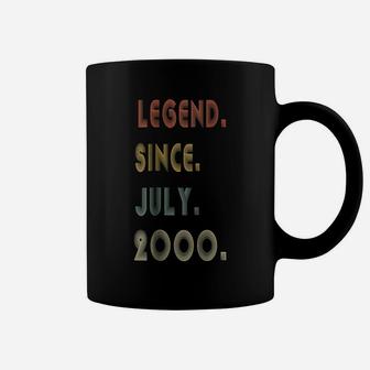 Legend Since July 2000 Shirt - Age 18Th Birthday Funny Gift Coffee Mug | Crazezy