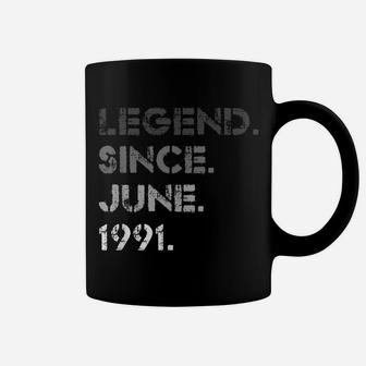 Legend Since June 1991 28 Yrs Old 28Th Birthday Tshirt Gifts Coffee Mug | Crazezy DE