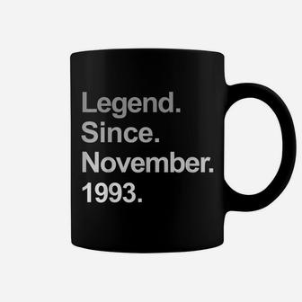 Legend Since November 1993 Birthday Gift Coffee Mug | Crazezy