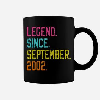 Legend Since September 2002 Bday Gifts 17Th Birthday Coffee Mug | Crazezy DE