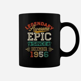 Legendary Awesome Epic Since December 1956 65Th Birthday Coffee Mug | Crazezy DE