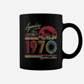 Legendary Since January 1970 50Th Birthday Gift 50 Years Old Coffee Mug | Crazezy CA