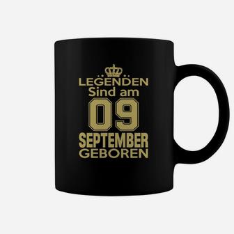 Legenden Sind Am 09 September Geboren Tassen - Seseable