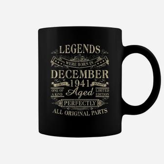 Legends Were Born In December 1941 80Th Birthday Gift Coffee Mug | Crazezy