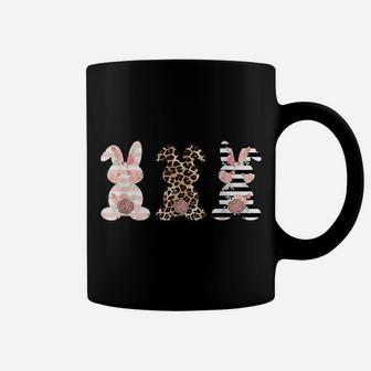 Leopard Easter Bunny Rabbit Trio Cute Easter Coffee Mug | Crazezy CA