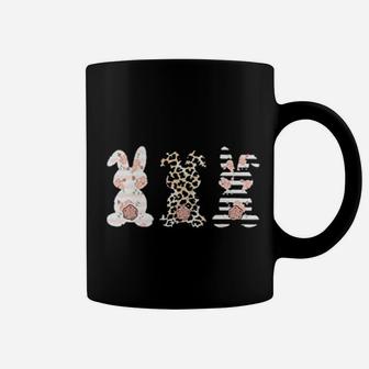 Leopard Floral Bunny Easter Coffee Mug | Crazezy DE
