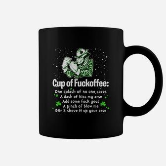 Leprechaun Cup Of Coffee Coffee Mug - Thegiftio UK