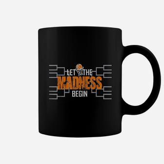Let The Madness Begin Basketball Madness College Coffee Mug - Thegiftio
