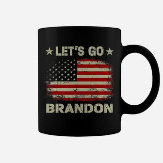Lets Go Bransdon Brandon Usa Flag Coffee Mug | Crazezy DE
