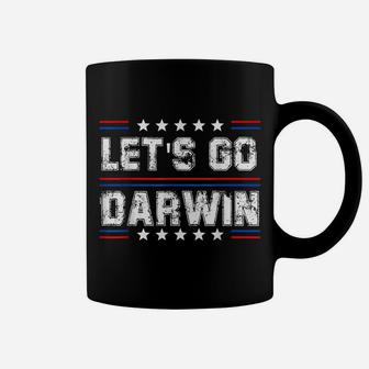 Let's Go Darwin Funny Sarcastic Let's Go Darwin Memes Quote Coffee Mug | Crazezy CA