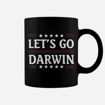 Lets Go Darwin Tee Funny Trendy Sarcastic Let's Go Darwin Coffee Mug | Crazezy