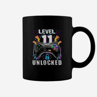 Level 11 Unlocked Video Game 11Th Birthday Gamer Gift Boys Coffee Mug | Crazezy AU