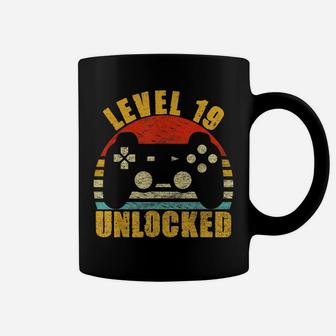 Level 19 Unlocked 19 Years Old Video Gamer 19Th Birthday Coffee Mug | Crazezy