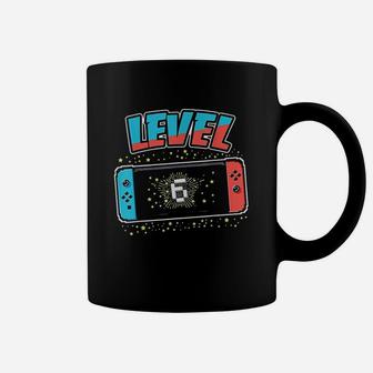 Level 6 Birthday Boy 6 Years Old Video Games Coffee Mug | Crazezy UK